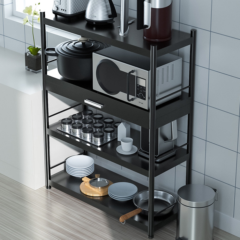 烤漆款厨房置物架落地式多层锅碗架储物架子家用微波炉烤箱收纳柜,厨房/烹饪用具,厨房置物架/置物柜/角架,淘宝优惠券,粉丝福利购,淘宝优惠卷