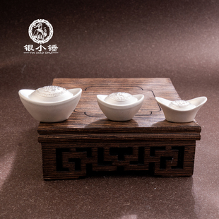 宝实心银元 大理雪花银999足银元 宝银锭投资银空心银条 宝 银元