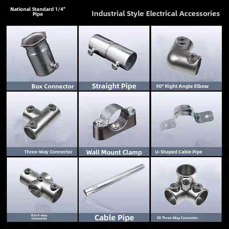 Kbg/Jdg金属丝管镀锌管配件直接锁定弯头杯梳挂代码墙代码20/25/3