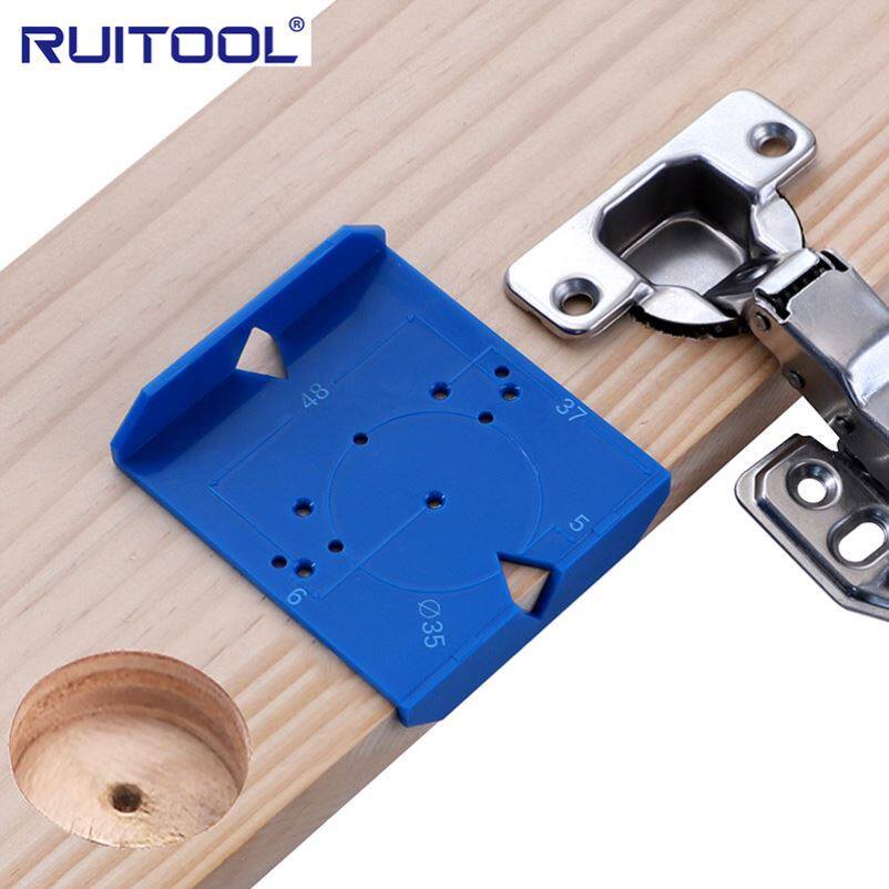 铰链开孔器35mm柜门飞机合页打孔定位木工开孔器钻头铰链安装工具