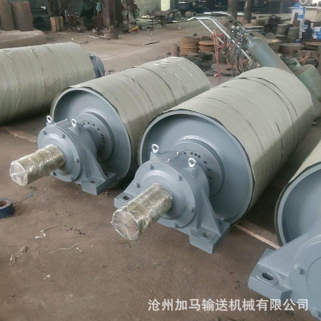 甄选供应橡胶包胶滚筒 改向滚筒无动力辊筒 皮带输送机滚筒