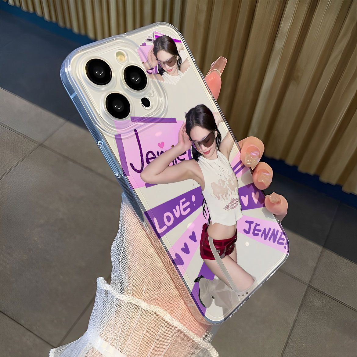 iPhone15创意OPPORENO16透明麦芒40苹果13ProMax软小米17MAX小众适用14PLUS手机壳火辣金珍妮ins风华为PURA90