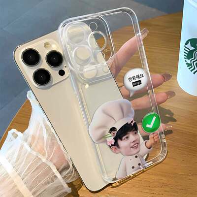 肯定肖战打钩iPhone16苹果12创意OPPORENO15C透明小米17ProMax小众软一加13适用14PLUS手机壳ins风华为MATE80
