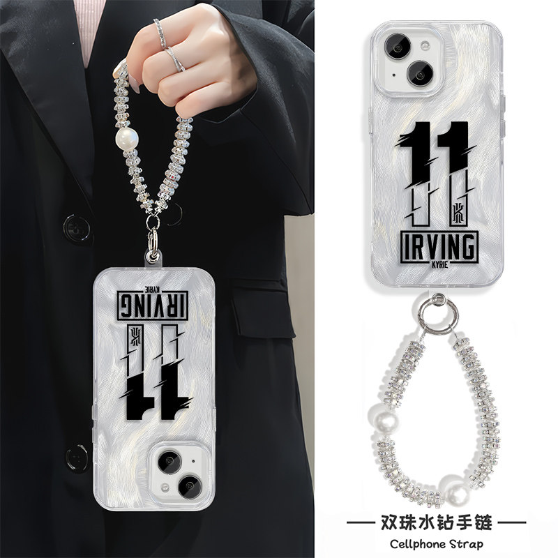 16ProMax潮牌NBA库里iPhone17适用硬小米15Ultra羽纱14plus高级感苹果13手机壳带挂绳12个性一加ACE5新款x200