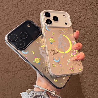 华为NOVA14月亮美少女战士iPhone13苹果12小众OPPORENO15彩银红米K90PROMAX硬17适用16PLUS高级感ins风手机壳