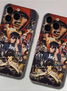 华为PURA80苹果17手机壳16ProMax透明VIVOS50软15plus适用iPhone14小众一加13Tjay周杰伦拼接ins风荣耀POWER2