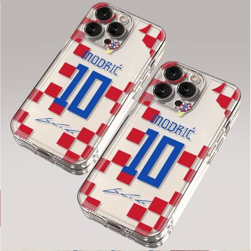 荣耀MAGIC8PROAIR高级感13ProMax世界杯莫德里奇球衣iPhone16手机壳软17透明苹果15适用14Plus创意华为Mate80