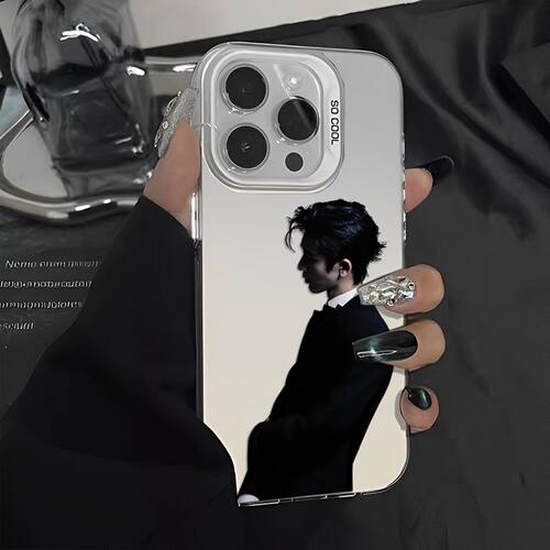 红米TURBO5潮酷张凌赫iPhone16苹果13小众17创意一加TURBO6彩银12ProMax硬适用15PLUS高级感手机壳华为NOVA14