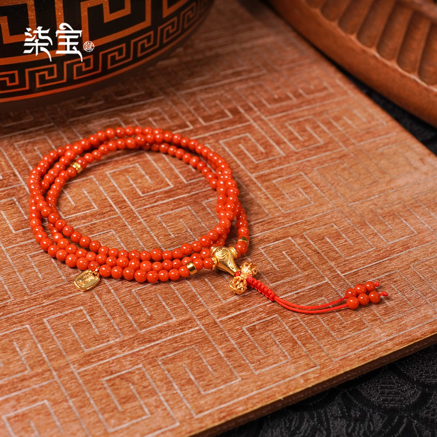 七宝缘天然南红玛瑙转运招财手串
