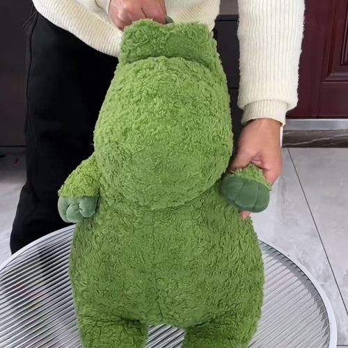 小眼恐龙毛绒玩偶可爱卡