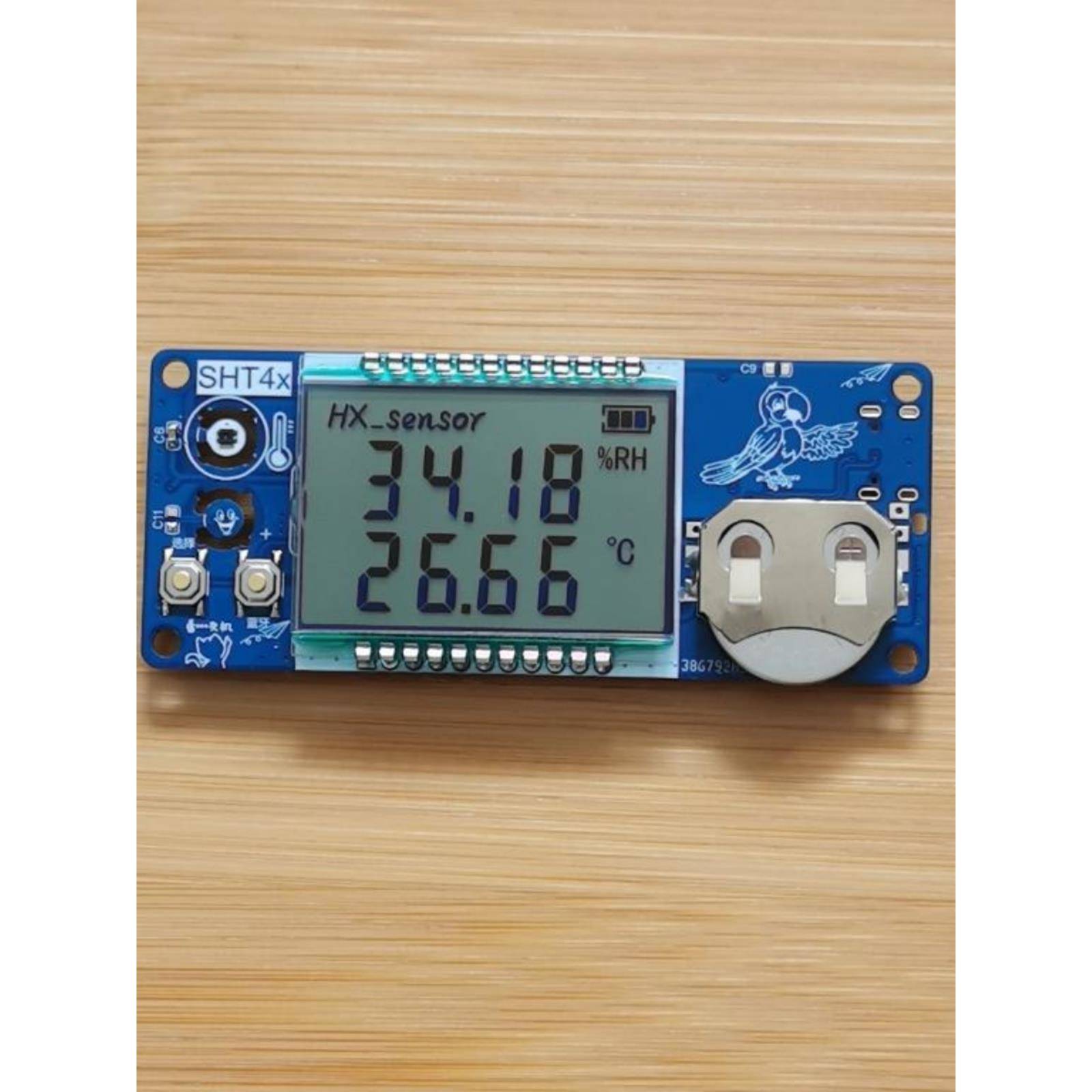 恒温箱温湿度仪蓝牙高精度宠物爬行动物温湿度仪Sht30Sht40Sht45S