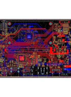 PCB设计代画layout设计外包PCB画板pads ad pcb一站式服务