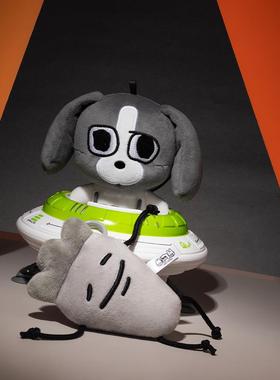 暹罗厘普原创灰色周一毛绒挂件多栋田中打工人学生背包挂饰礼物