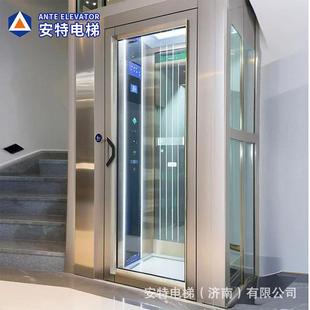 阁楼观光液压曳引电梯 家用电梯二层三四五层小型别墅室内外复式