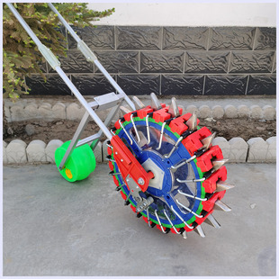 手推式播种机桃杏核水旱稻大豆花生高粱谷子药材多功能蔬菜点播器