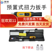 数显扭力扳手预置可调节扭矩高精电子工业级可换头力矩公斤火花塞