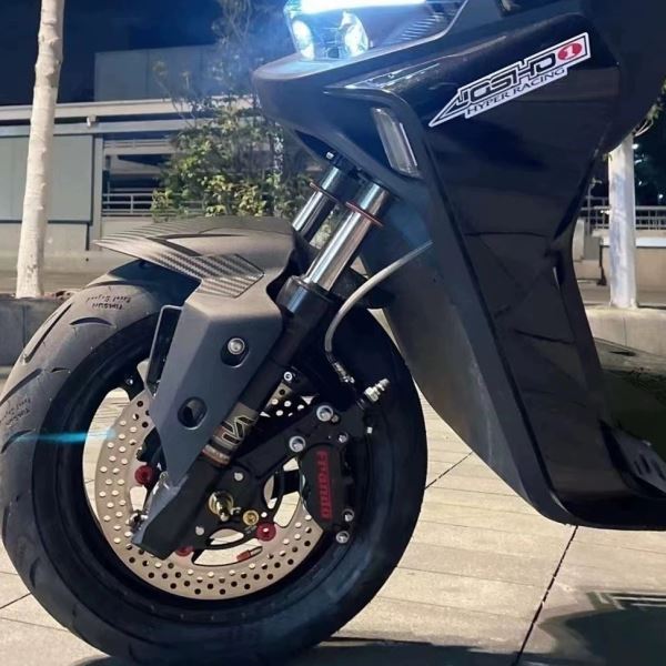 KOSO前挡泥板小牛N1S九号Mmax90/E125E200/N70/M95c改装前挡泥板