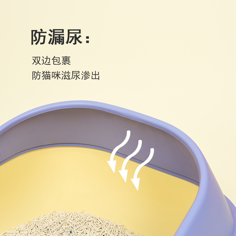 猫砂盆全半封闭抽屉式超大号防外溅隔臭猫沙屎盆猫厕所幼猫咪用品
