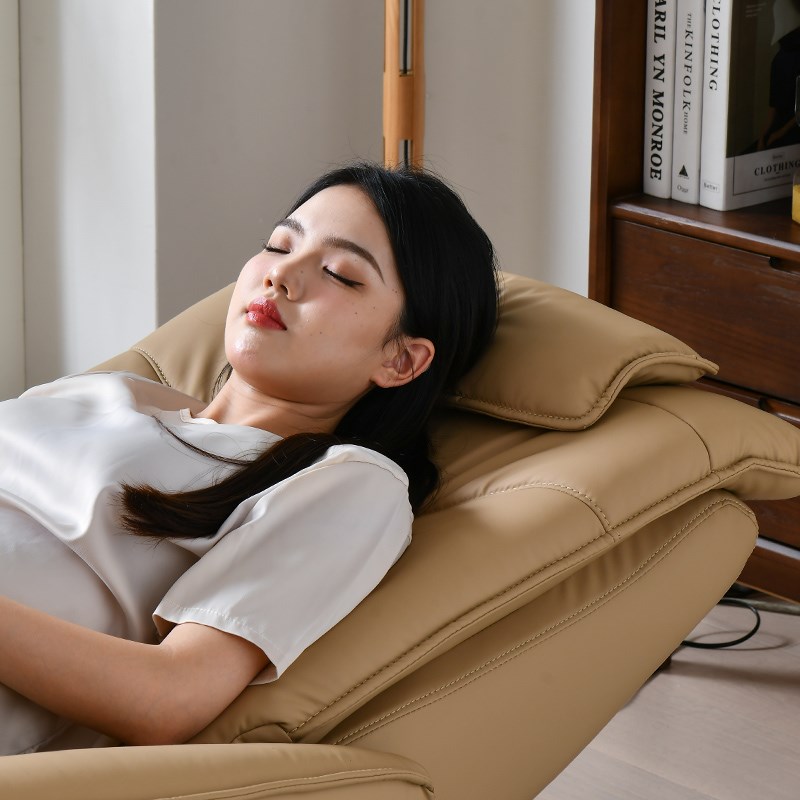 电动单人沙发椅简约客厅皮质懒人沙发摇摇椅头等多功能沙发舱太空