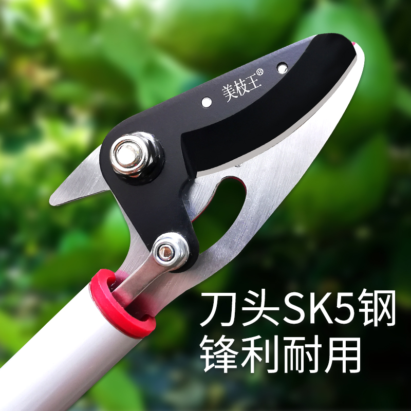 摘果剪轻便摘果器美枝王高空采摘剪刀摘柠檬玫瑰修果树枝铝金手柄