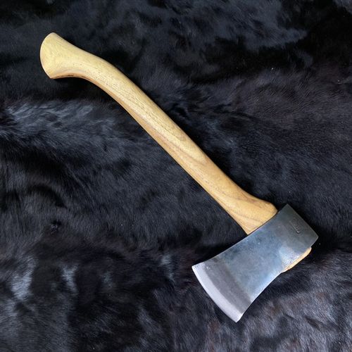 【屠宰专用斧子】砍牛骨头斧子手工锻打65锰钢锻打斧头