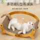 猫抓板窝耐抓耐磨不掉屑猫沙发猫窝抓盆一体猫咪贵妃椅猫床磨爪器