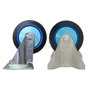 全静音手推车PLA300Y T3多层手拉车塑料平板车工厂仓库推货车搬运