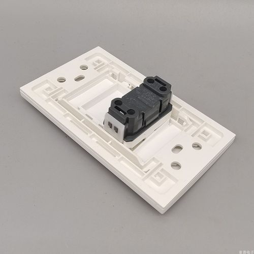118/120型一开双控开关面板家用墙壁插座单开双控开关暗装家用