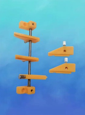 切带机挡料夹子切割机配件黄色挡边冷热切带机零配件切割机工厂