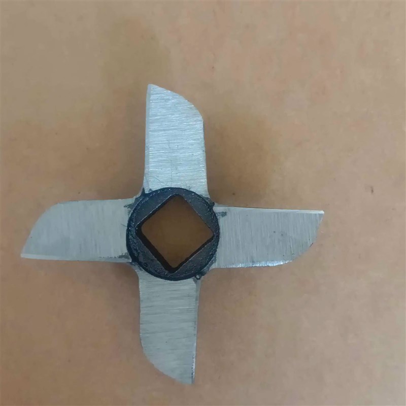 32号4222锰钢不锈钢绞肉机原厂配件十字刀片出肉12号龟背铸钢绞刀