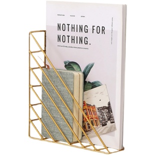 铁艺小型三角洗手间厕所挂墙上墙面报纸书架床头幼儿园儿童绘本架