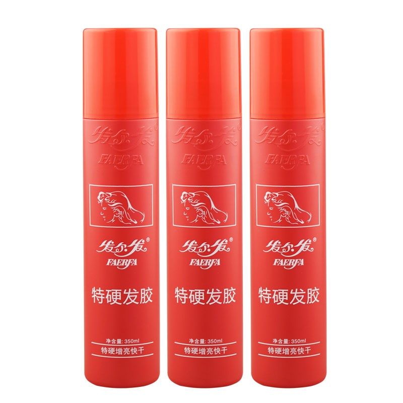 发尔发特硬发胶王定型喷雾啫喱水男士女强力造型头发蓬松干胶保湿