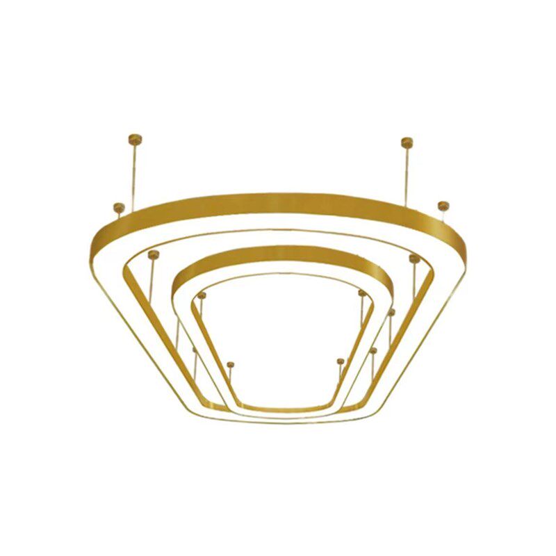 led灯椭圆跑道造型灯蛋糕店烘焙店餐厅会议室专用灯办公室长条灯