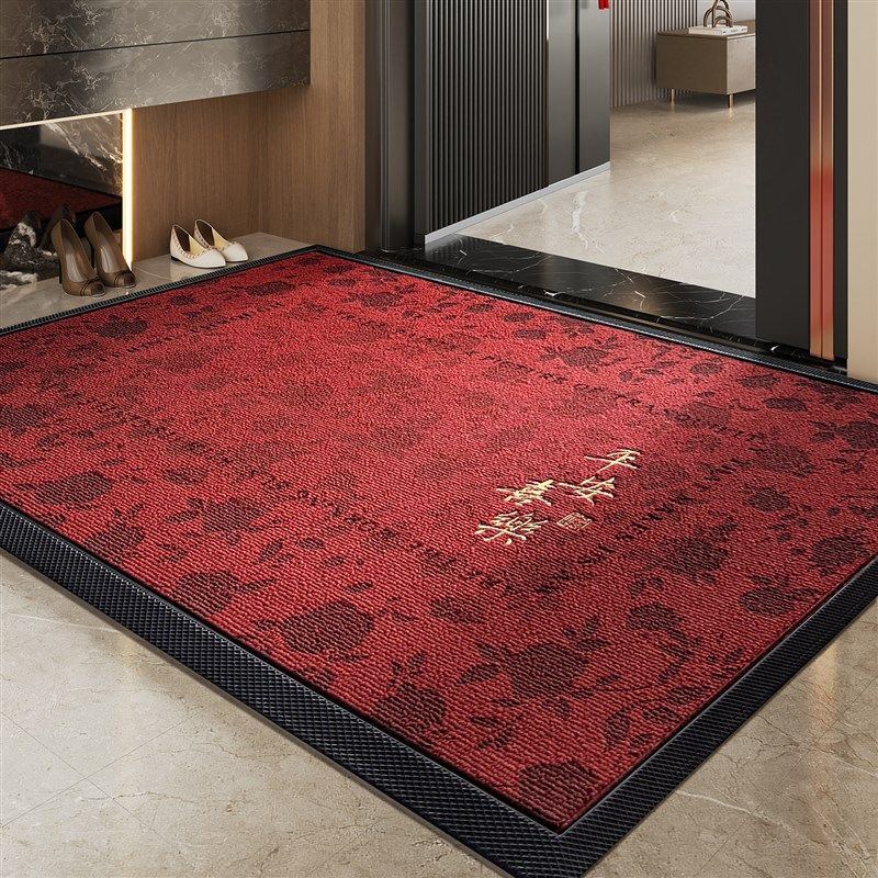 入户门地垫进门门垫门口玄关客厅地毯脚J垫可裁剪红色喜庆高级地,居家布艺,入户地垫,淘宝优惠券,粉丝福利购,淘宝优惠卷