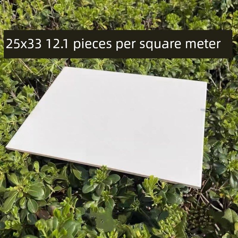 明亮的纯白色20X30墙瓷砖q25X33瓷砖30X45白色瓷砖厨房浴室阳台内