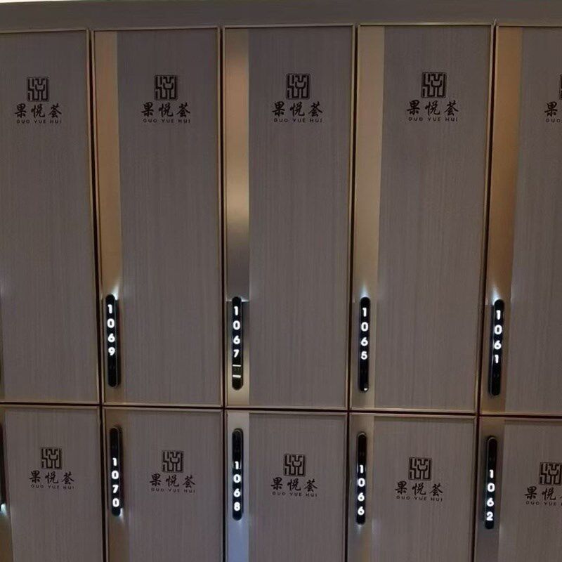 健身房游泳池木质换衣柜温泉汗y蒸房洗澡堂桑拿房足浴房会所更衣