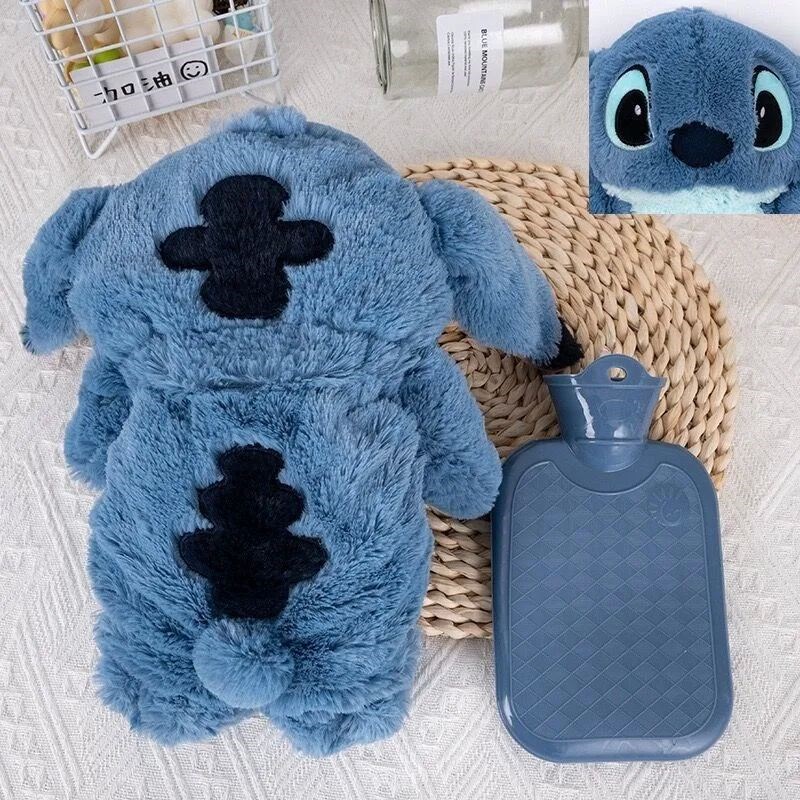 Disney Stitch Plush Hot Water BotDtle winter Hot Water Bottl