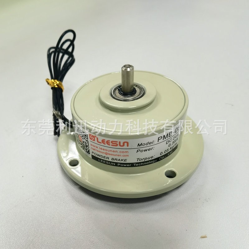 磁粉式制动器微小型PMB-50 法兰式单轴磁粉刹车制动器工业制动器