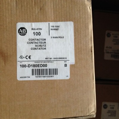 Allen-Bradley 100-D180 100-D180D00 接触器现货 AC110V