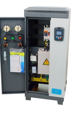 低压在线式软启动柜器 XSTR-22KW 37KW 智能型电机软启动柜控制柜