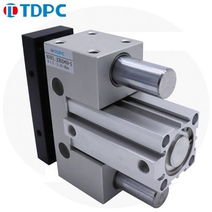 治具滑座气缸JCB32*10/20/30/40/50/75/100双作用活塞杆导向气缸