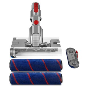 适用戴d森吸尘器v6v7v8v10v11v15地板刷软绒双滚筒地刷配件吸头