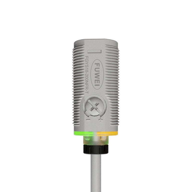 光电感应开关镜片反射FGY18-200NR-TS透明物体红外感应测距2米