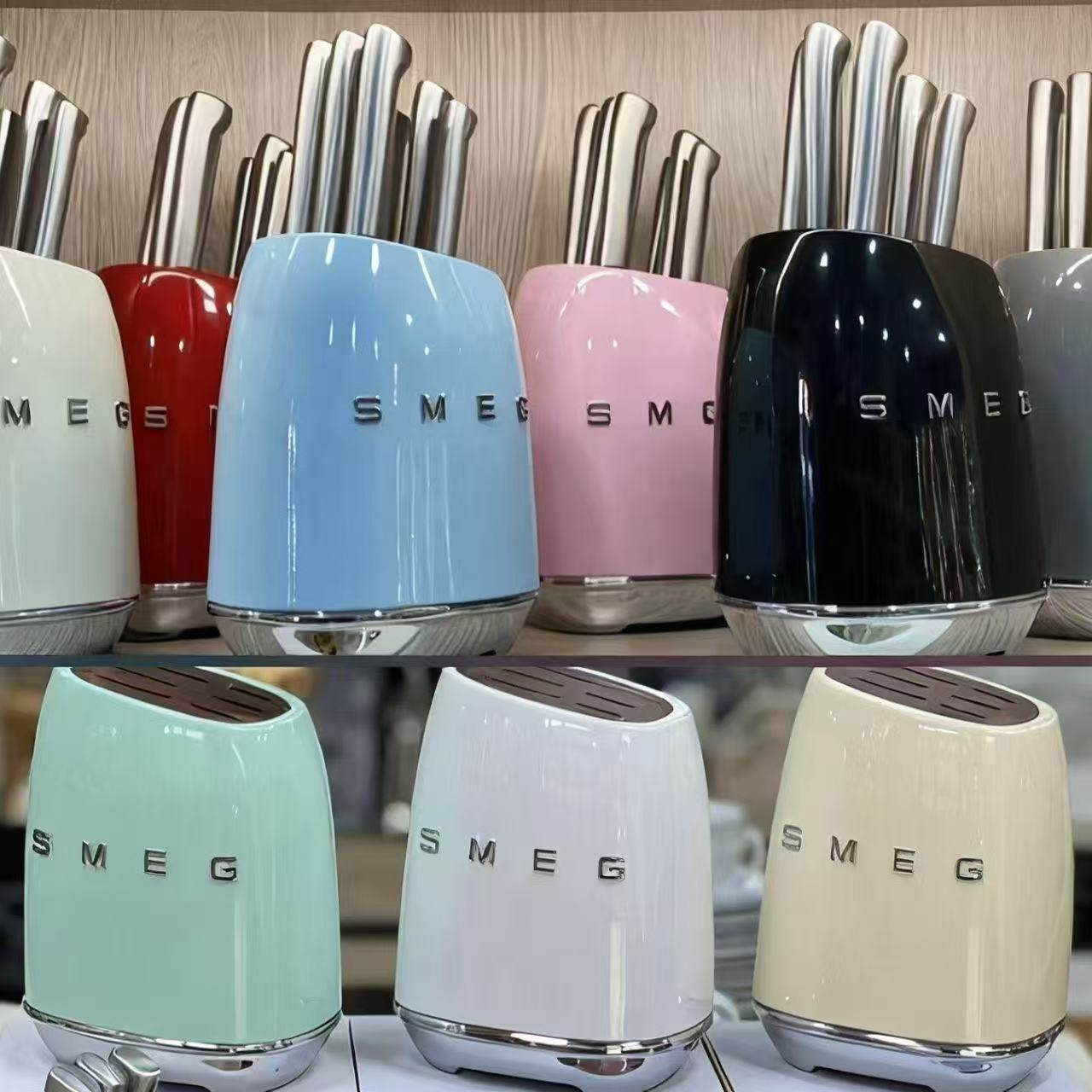 Smeg Paslanmaz Polad Bıçaq Dəsti, Mətbəx üçün 6 Ədəd