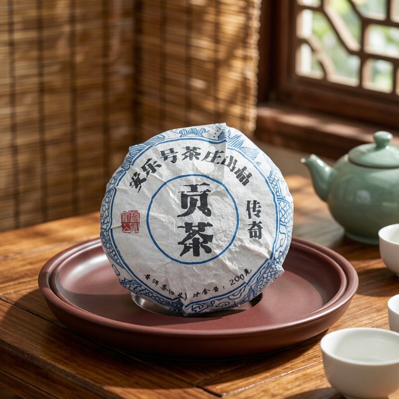 2025年安乐号茶庄贡茶坨200克