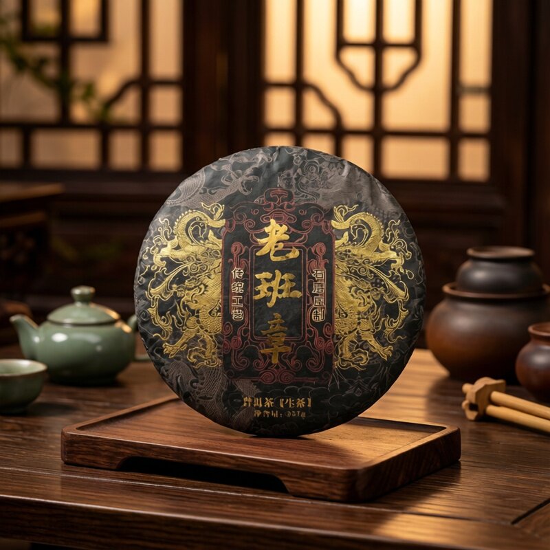 2023年老班章古树普洱茶