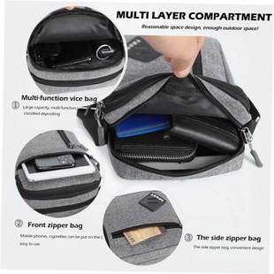 Crrossbody Sling Mens Bag Men Small Bags Messenger Shoulder
