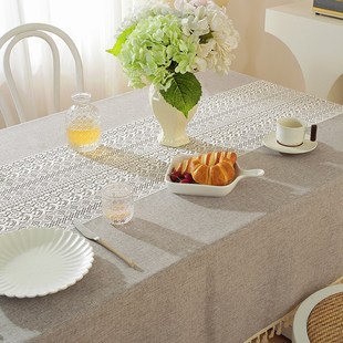 Lace Tablecloth Cloth Rectangular Dining Linenn Table