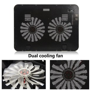 USJB Laptop for Fan Cooler Dual Cooling 15.6Inch Heat