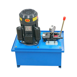 液压泵站油箱液压站系统总成油缸齿轮泵站液压机定制220V手动阀